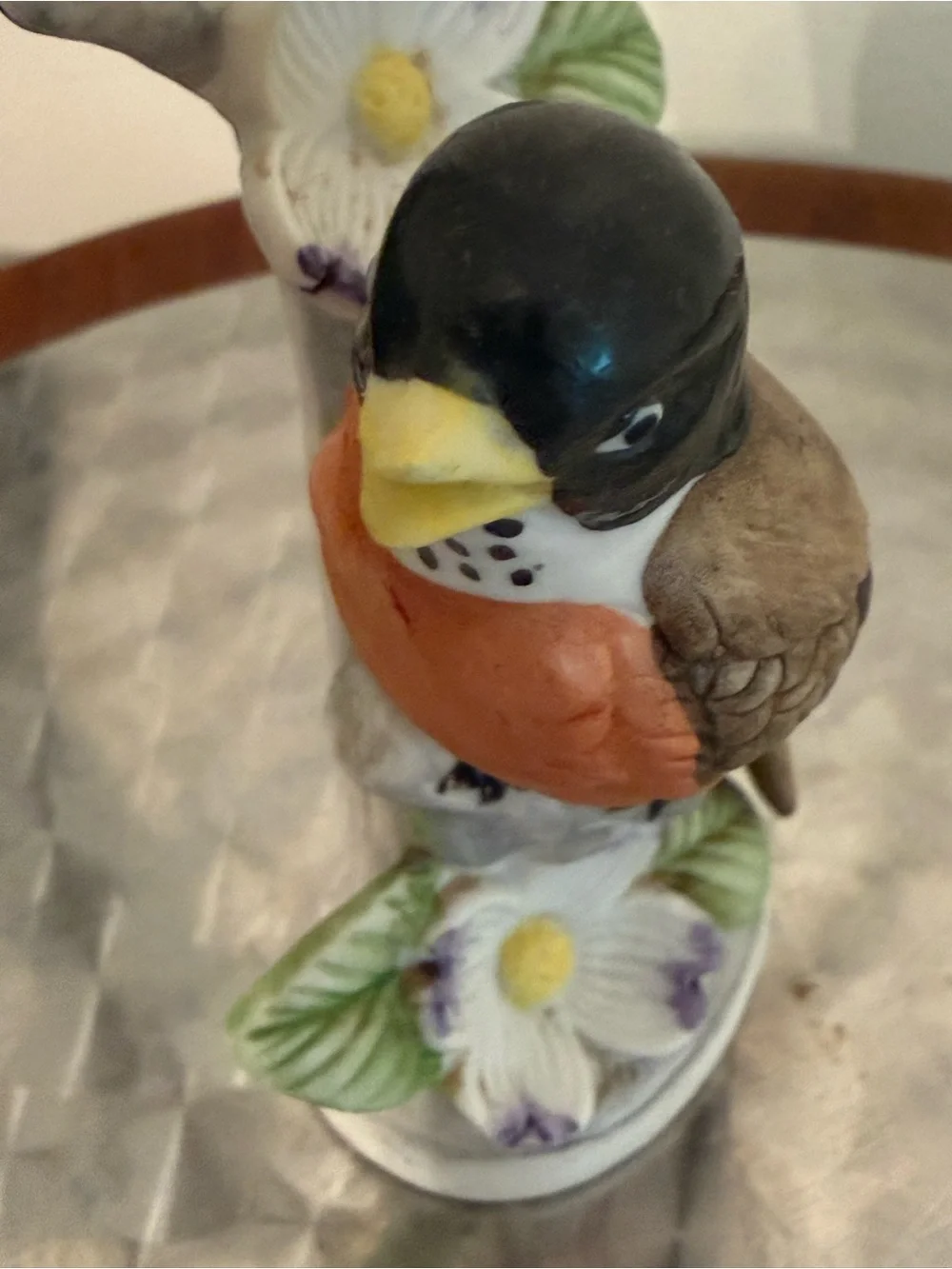 Vintage porcelain Robin figure